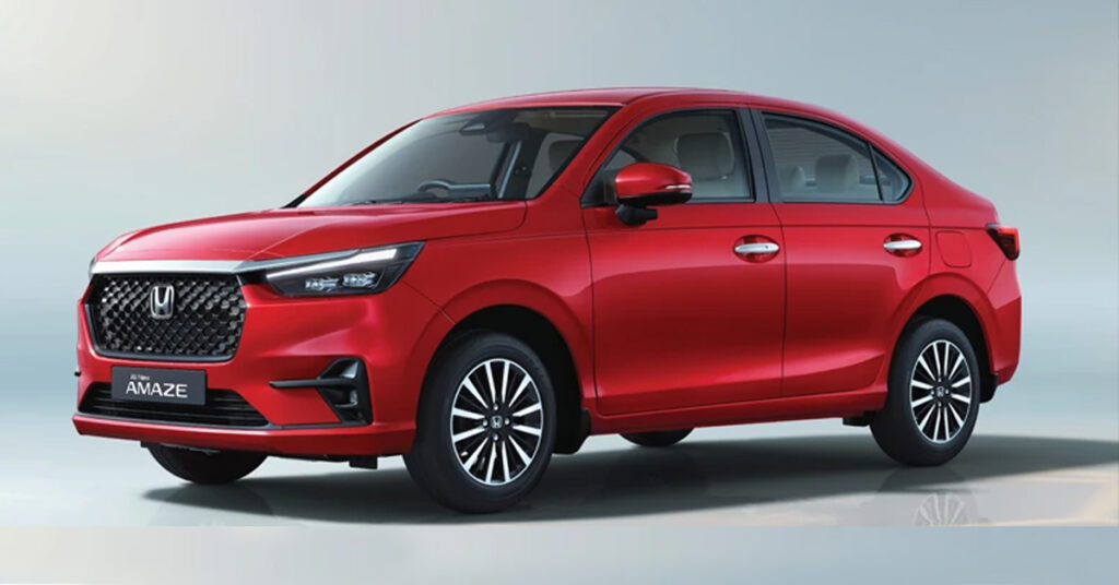 New Honda Amaze launched in India at Rs 7.99 lakh